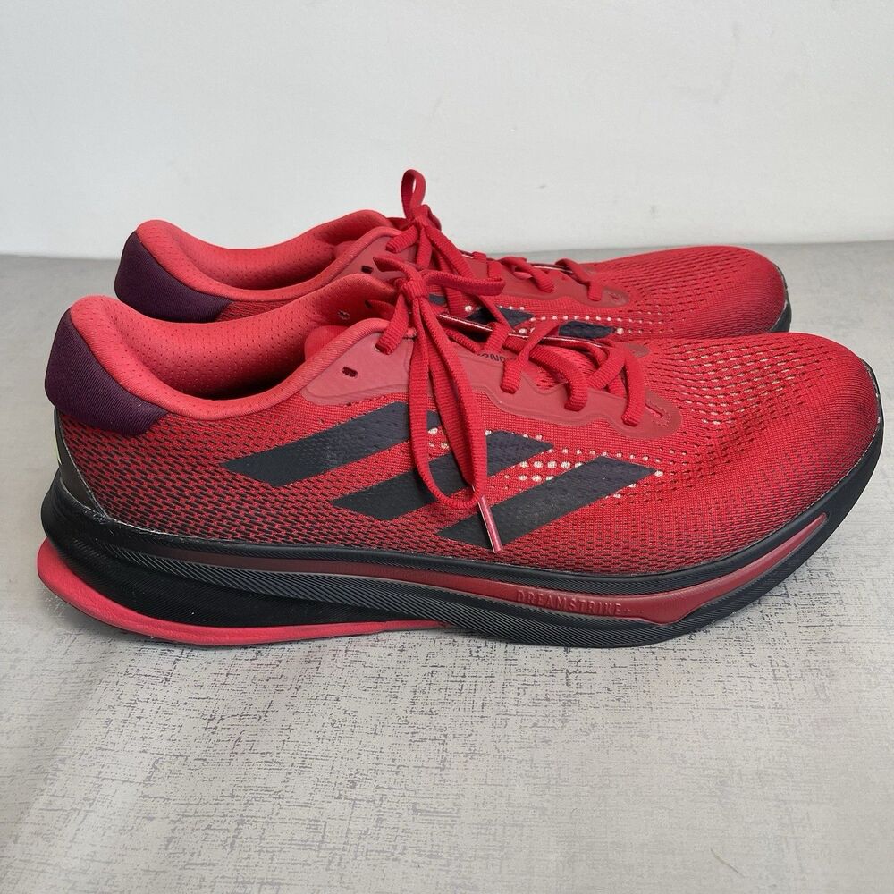 Adidas Supernova Rise Running Shoes Sneakers Red Men's Size 13 M - Picture 8 of 16